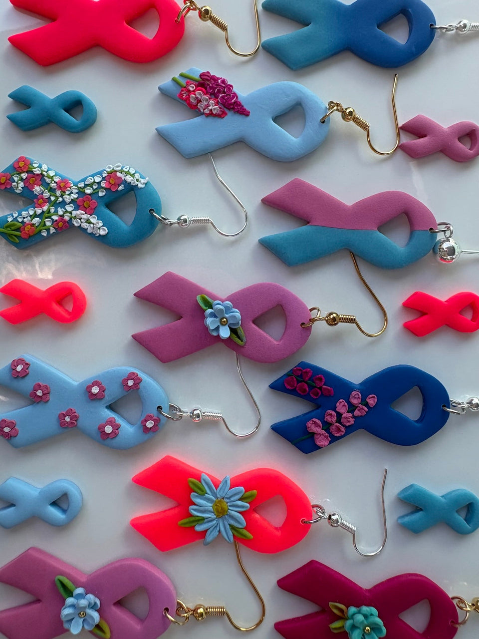 Cancer Awareness Ribbons- RainbowMindsCo Initiative