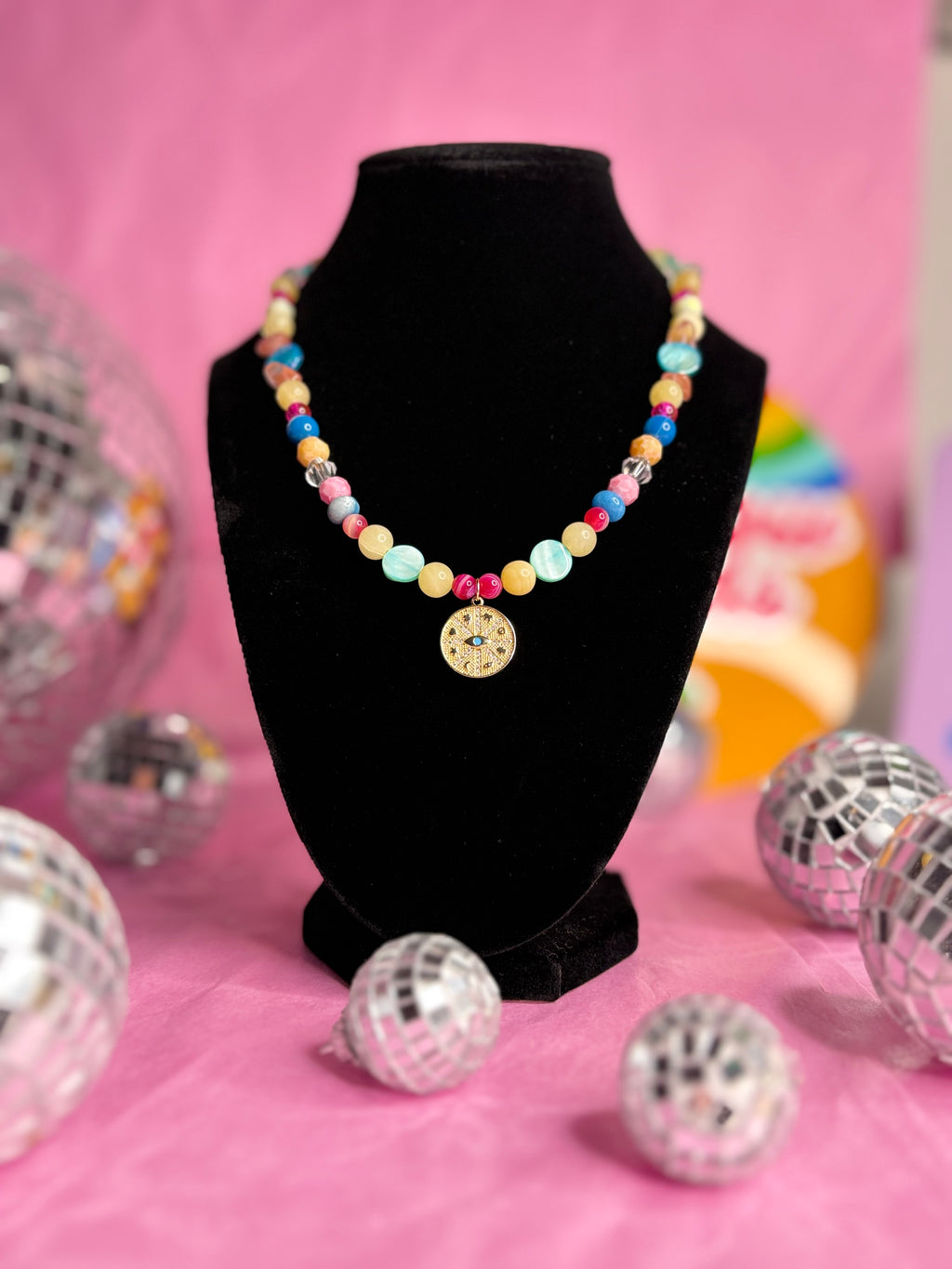 Lucky Charm - Handmade Beaded Necklace
