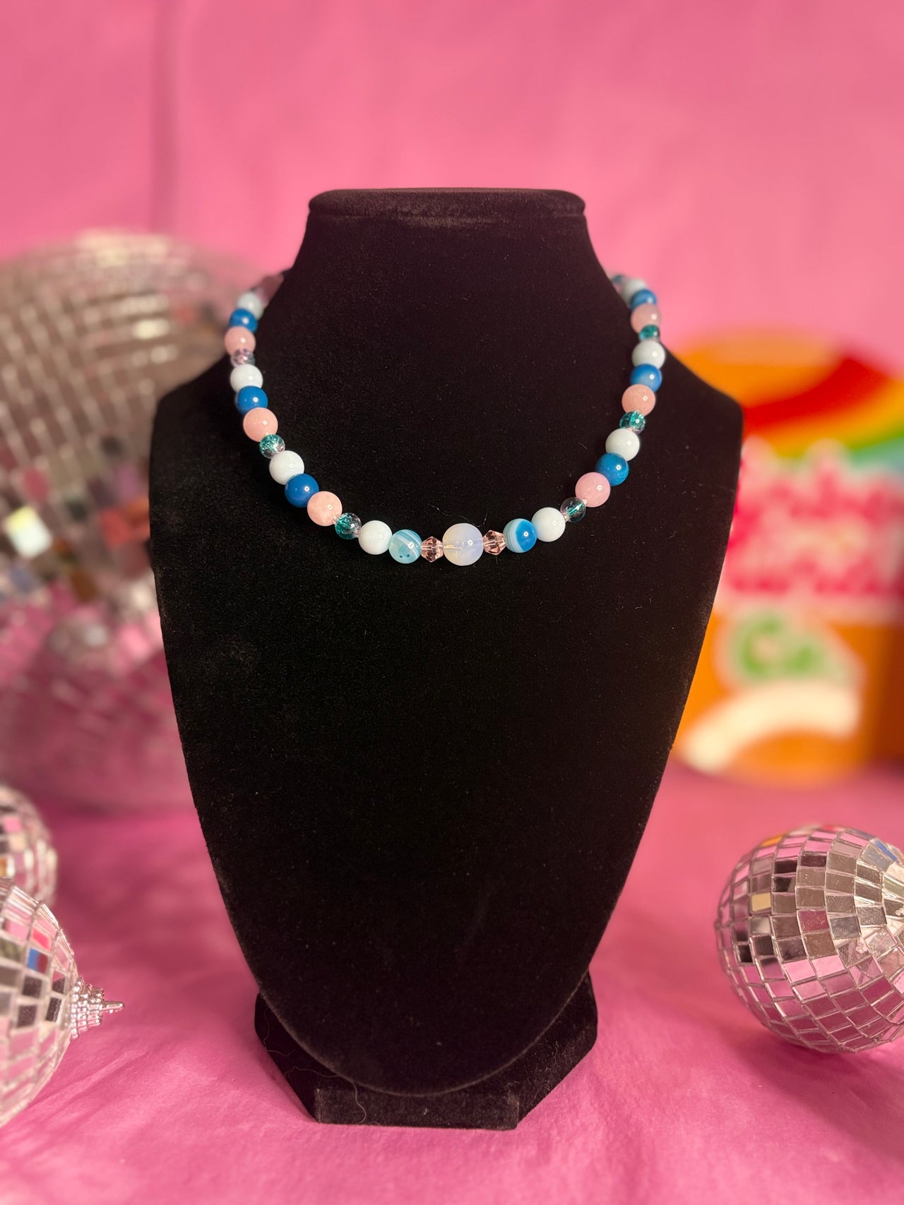 Ocean Whisperer - Handmade Beaded Necklace