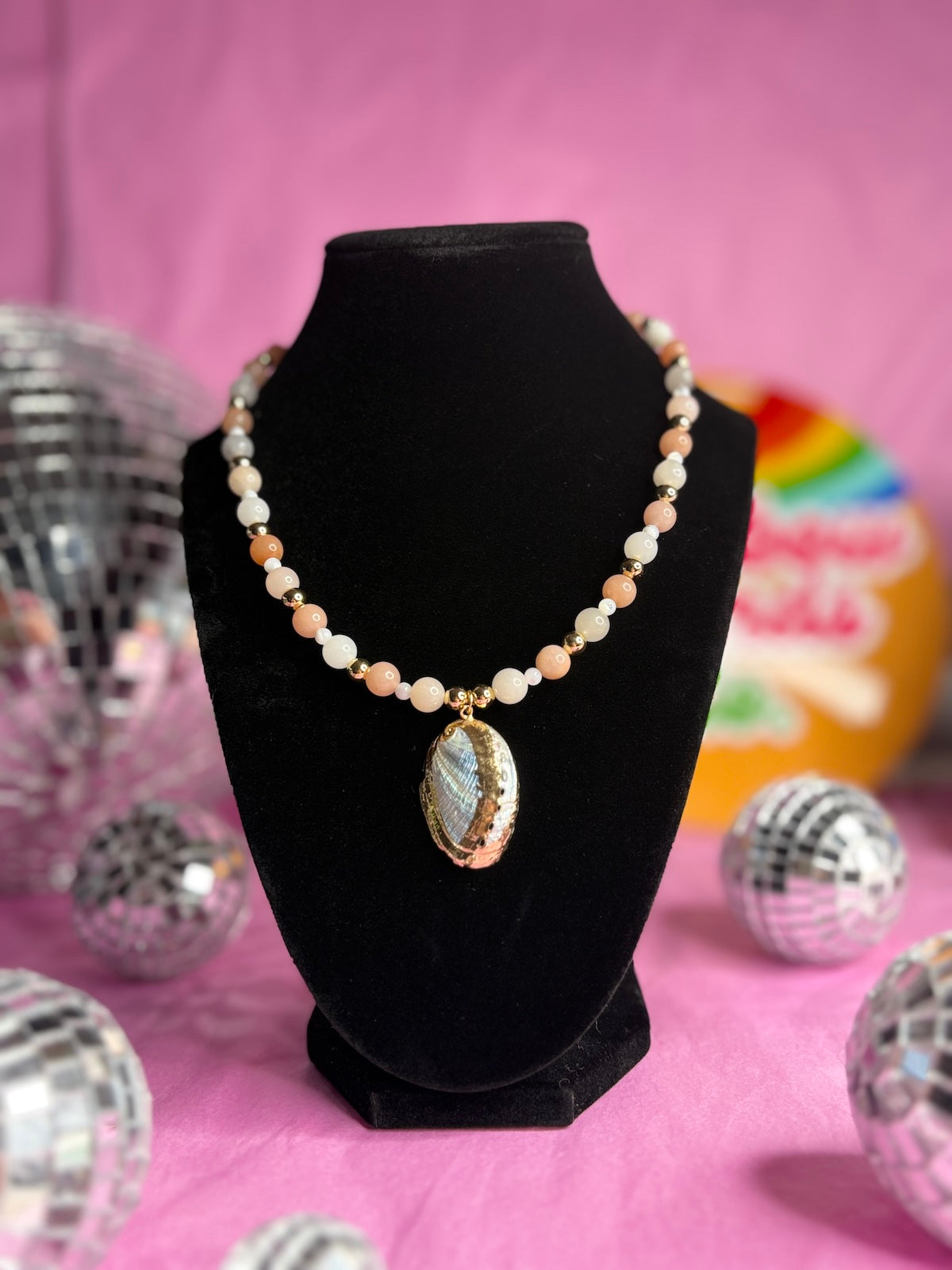 Sandy Shores - Handmade Beaded Necklace