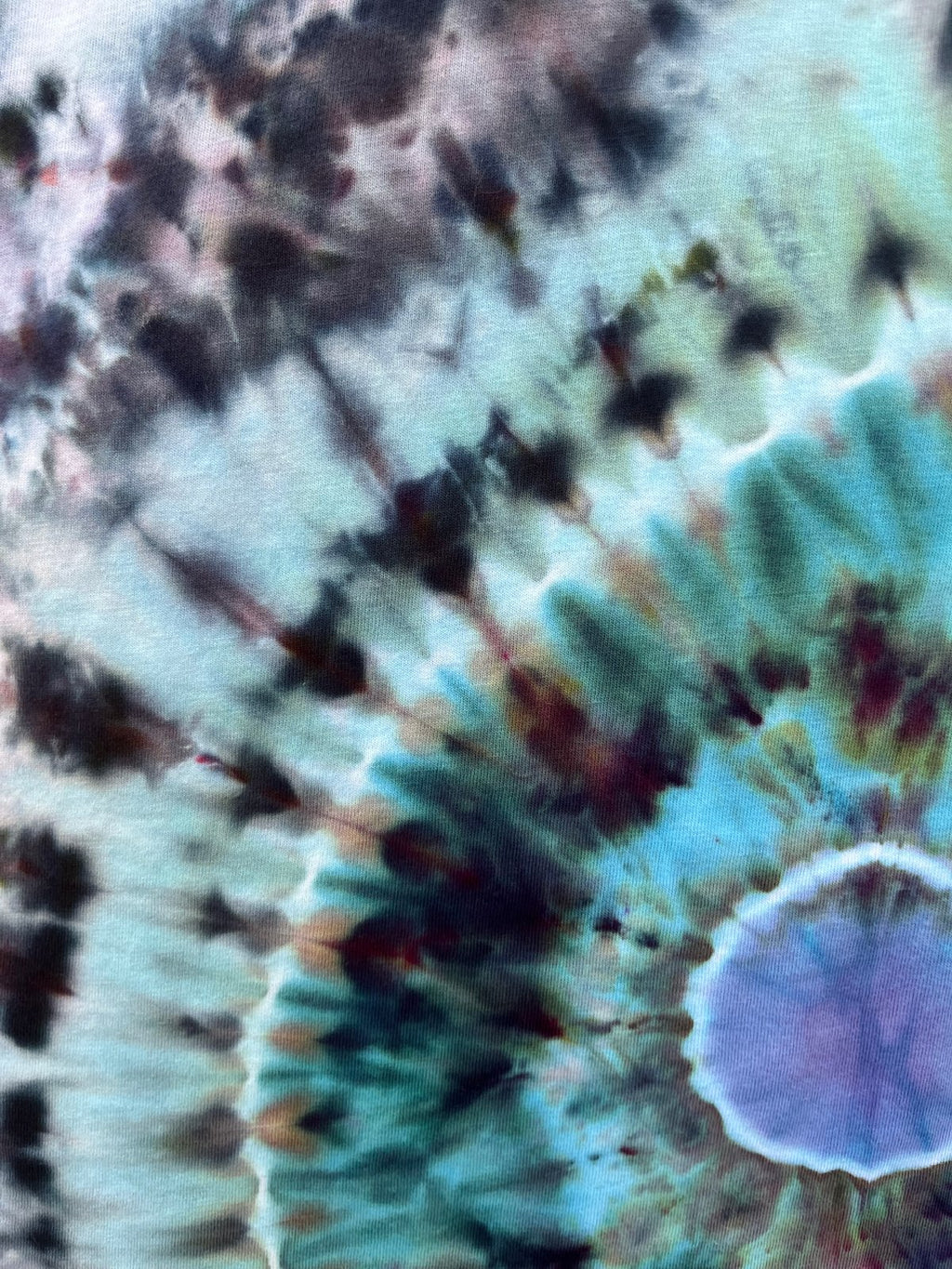 Yin-Yang Men’s (Unisex) Muscle Tee Size L- Trippy Tie Dye Singlet Australia