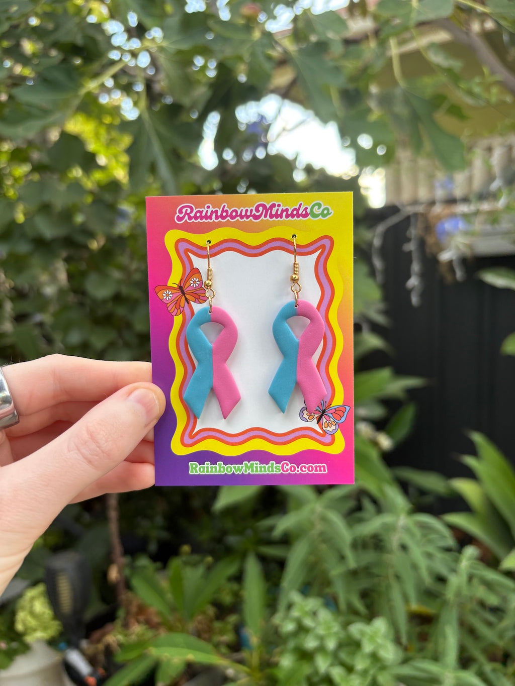 Cancer Awareness Ribbons- Polymer Clay Earrings