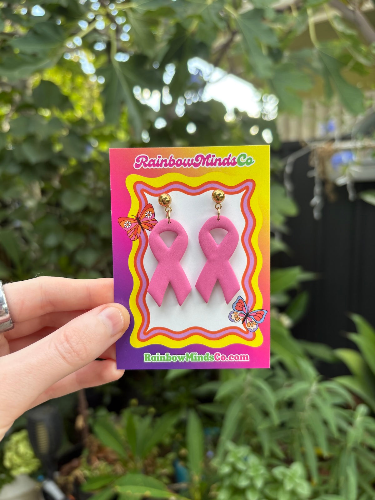 Cancer Awareness Ribbons- Polymer Clay Earrings