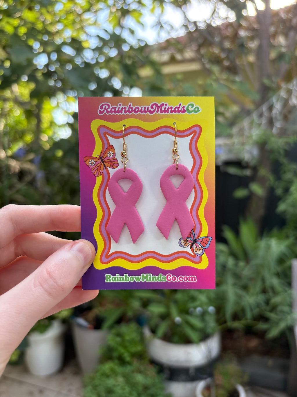 Cancer Awareness Ribbons- Polymer Clay Earrings