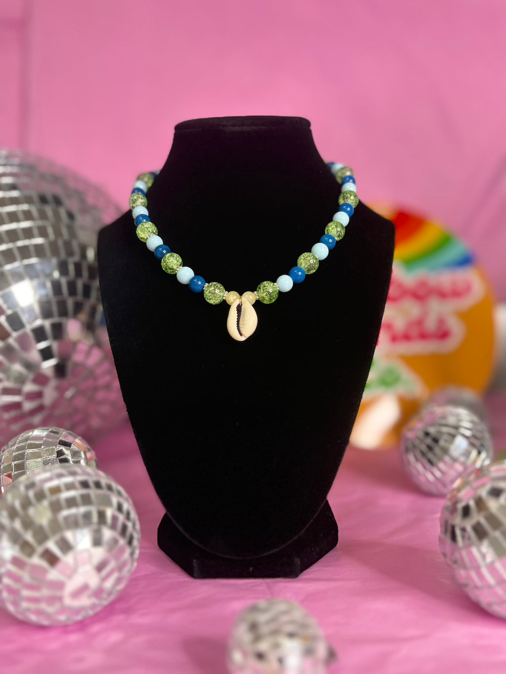 Coastal Love - Handmade Beaded Necklace