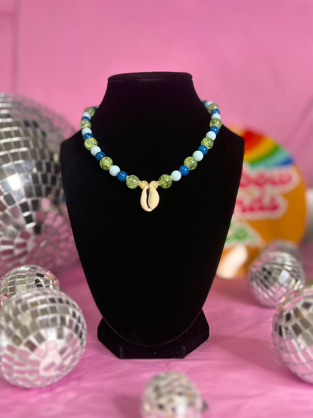 Coastal Love - Handmade Beaded Necklace
