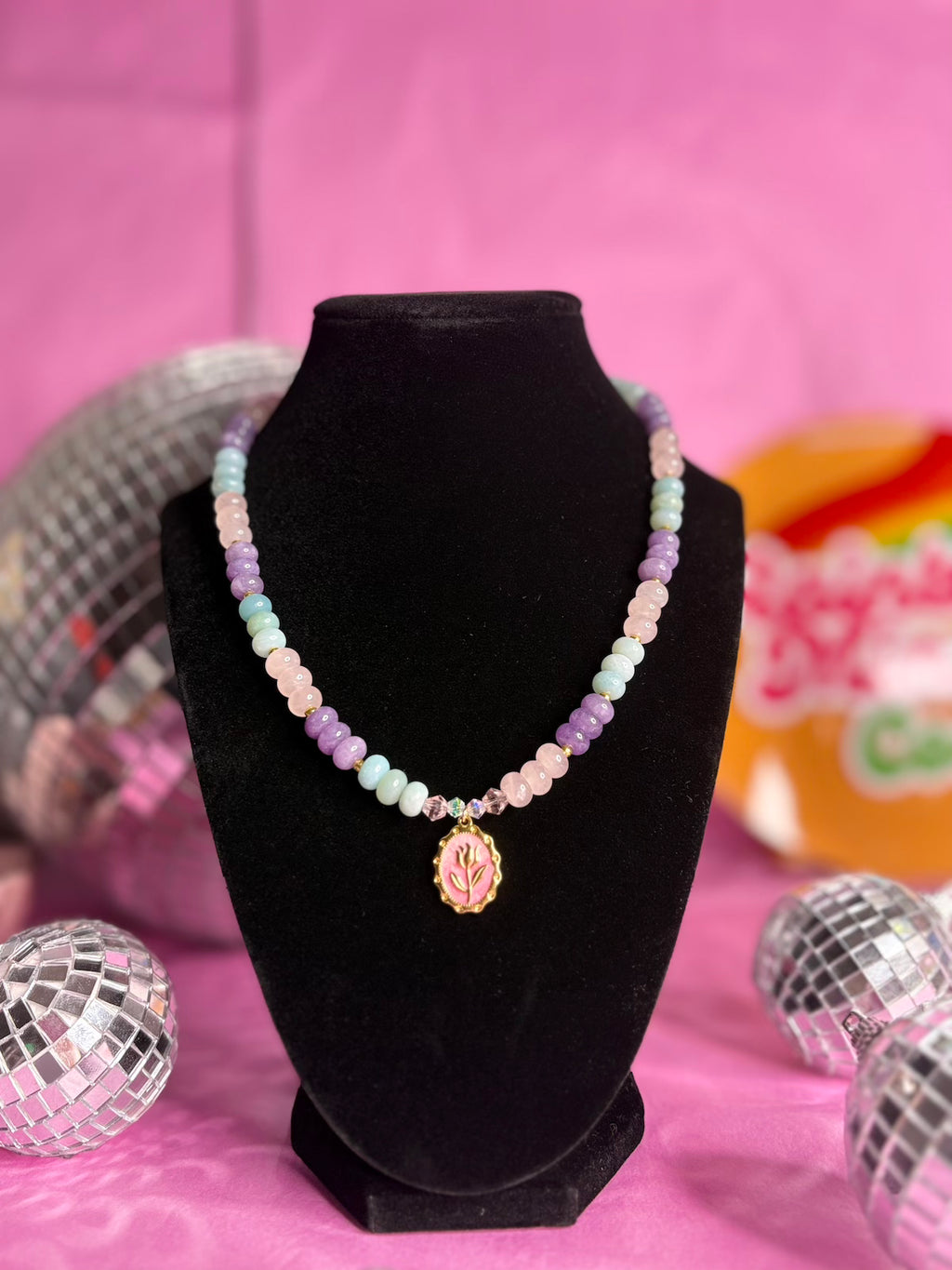Bloom & Breeze - Handmade Beaded Necklace
