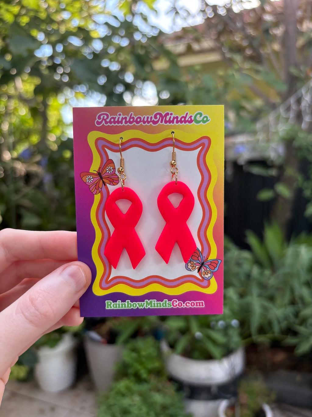 Cancer Awareness Ribbons- Polymer Clay Earrings
