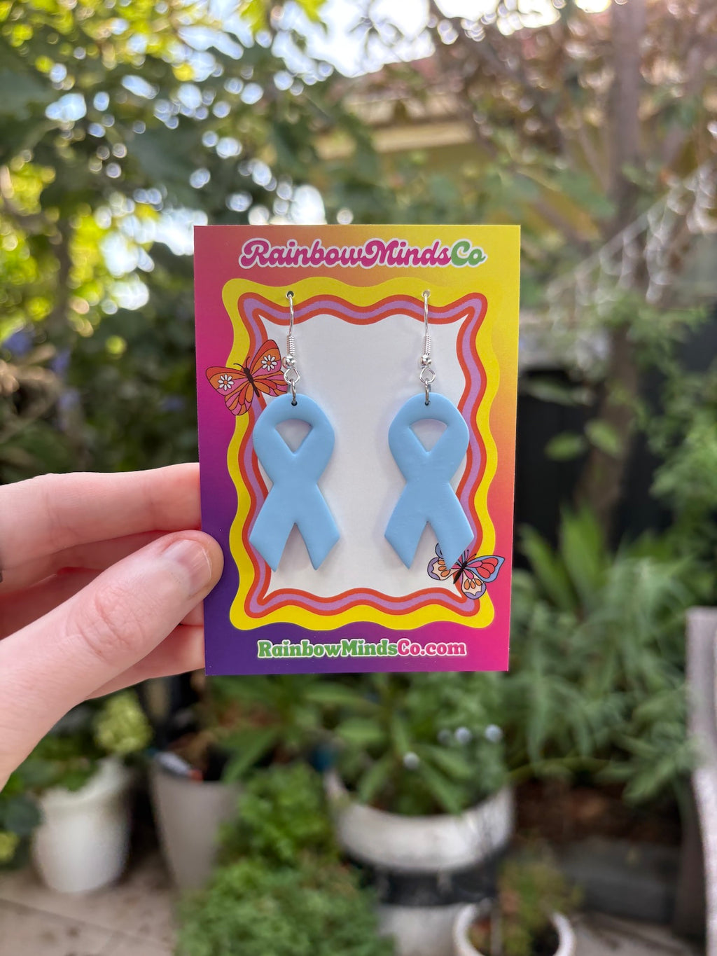 Cancer Awareness Ribbons- Polymer Clay Earrings