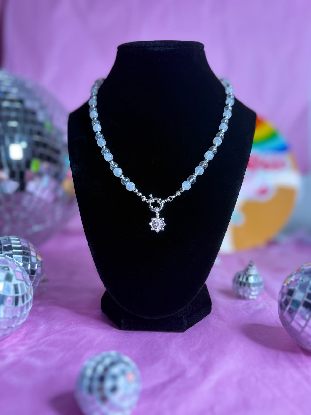 Moonbeam - Handmade Beaded Necklace