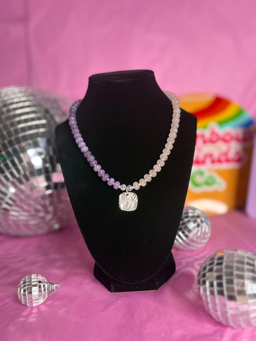 Petal Path - Handmade Beaded Necklace